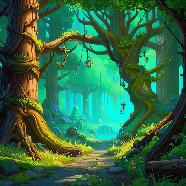 Заколдованный лес