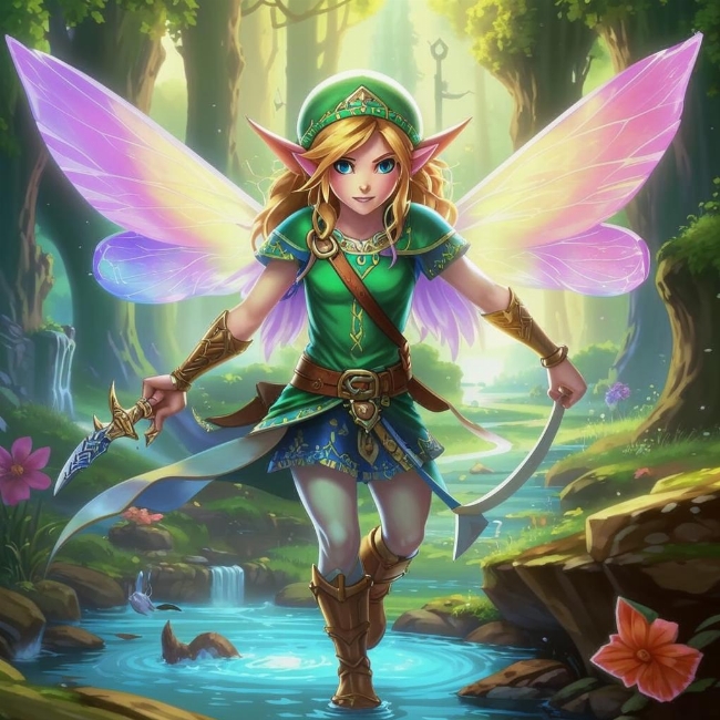 Сверкающая фея