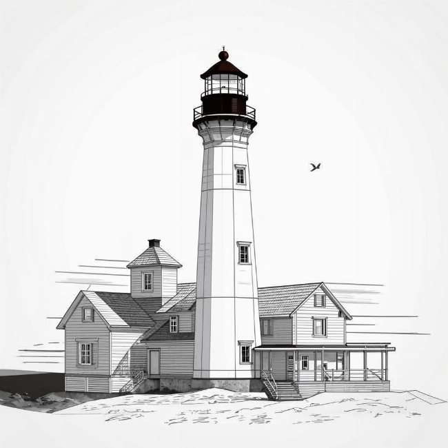 Прибрежный маяк