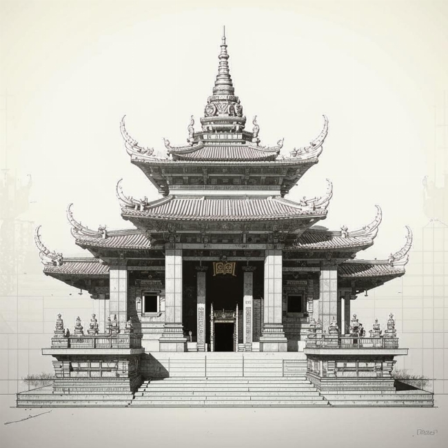 Древний храм