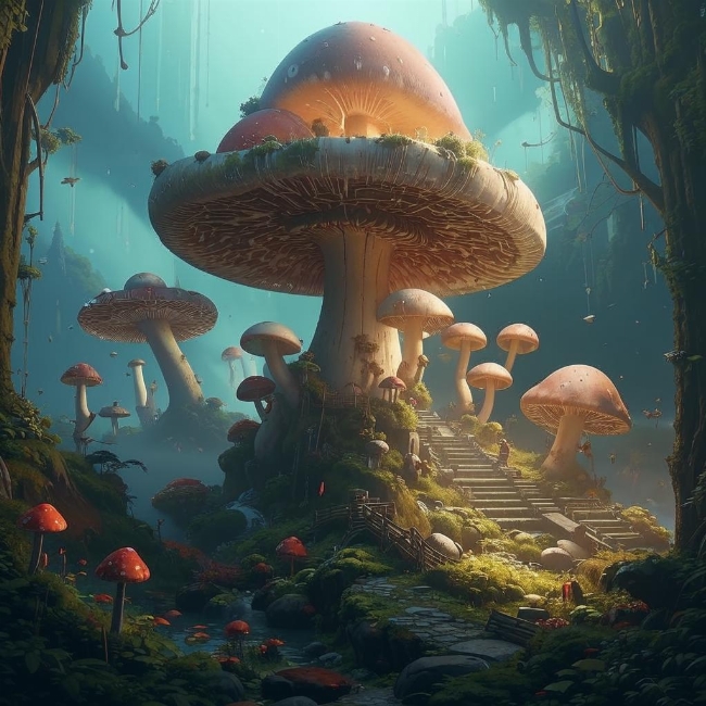 Гигантские грибы