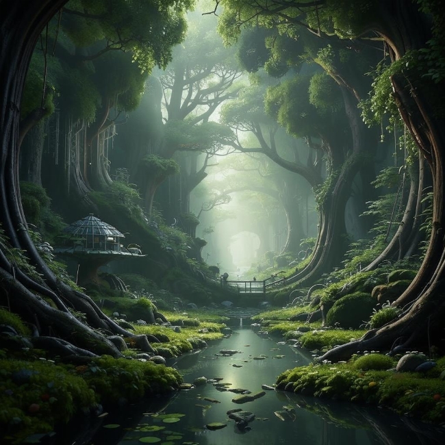 Скрытая роща