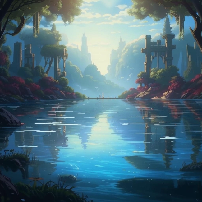 Сияющее озеро