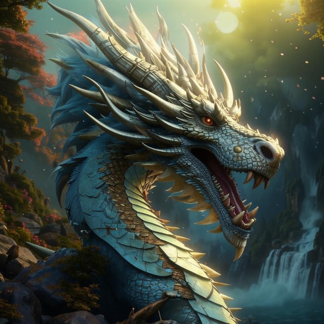 Величественный дракон