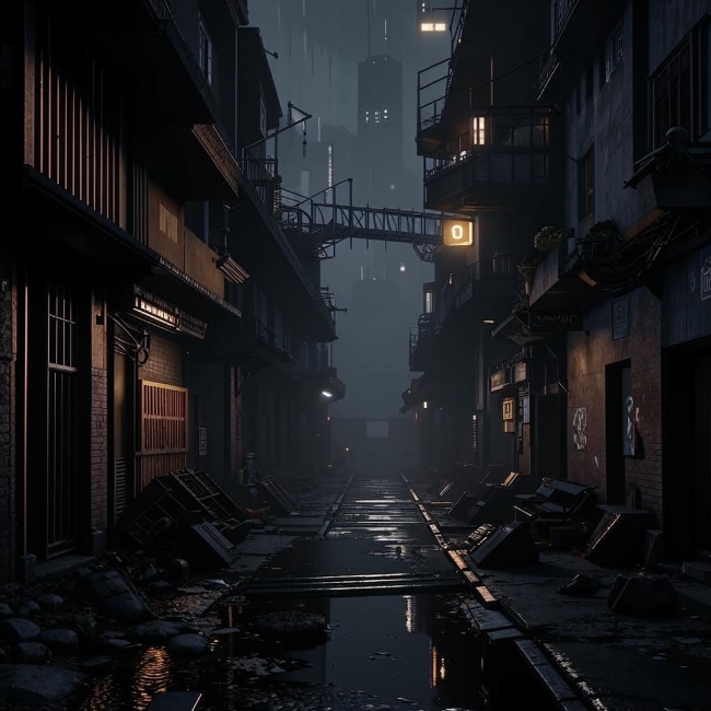 Темный переулок