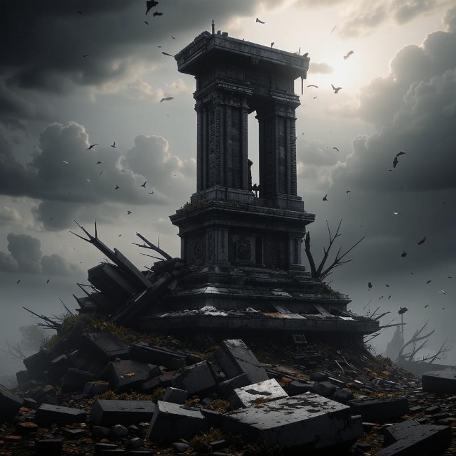 Рухнувший монумент