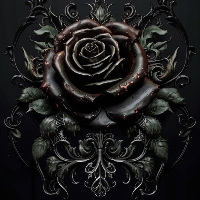 Готическая роза