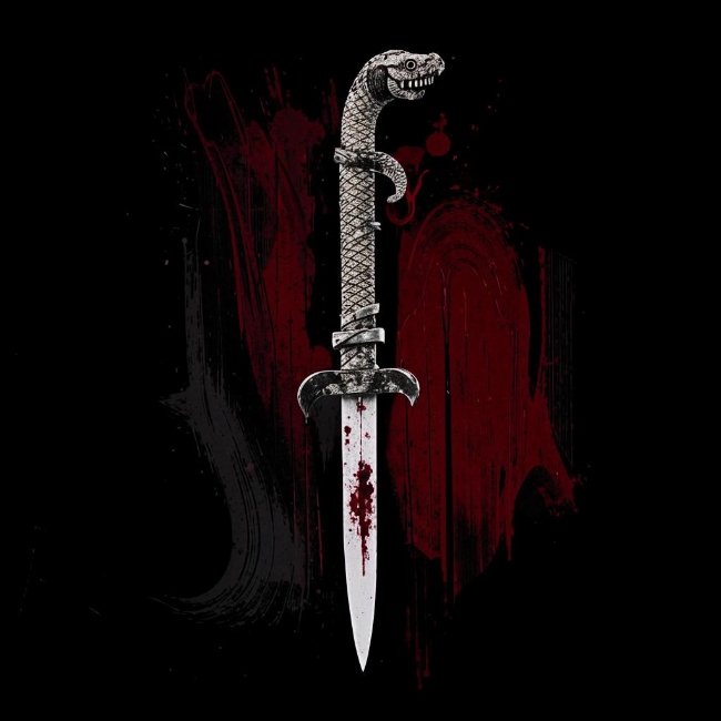 Кинжал и змея