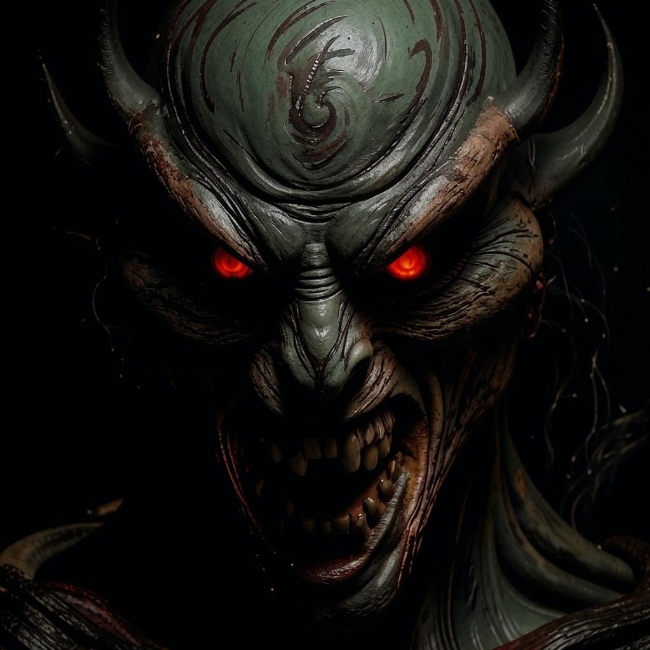 Демоническое лицо