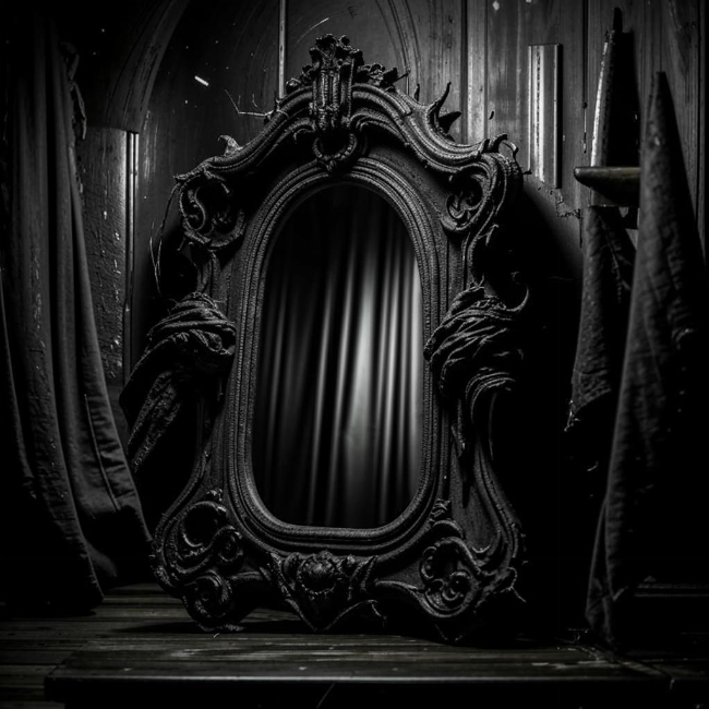 Зеркало с привидением