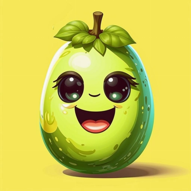 Подмигивающий авокадо