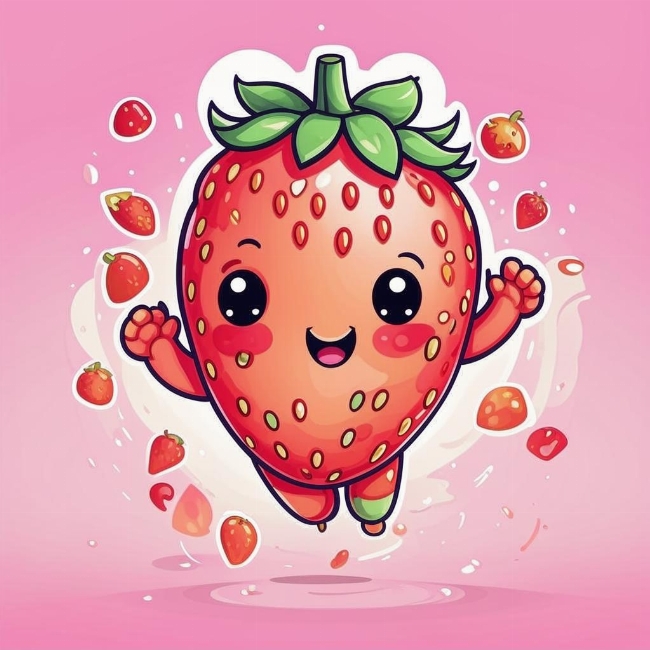 Танцующая клубника