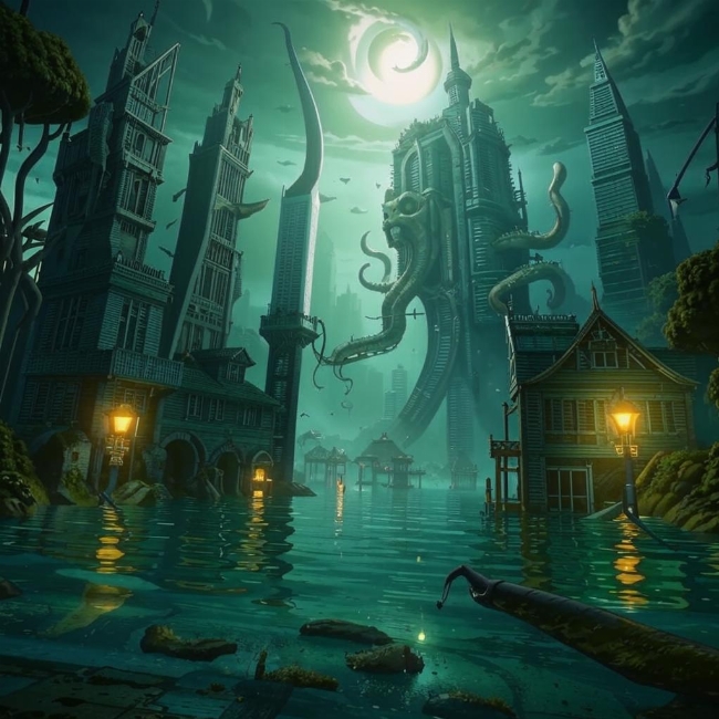 Затонувший город