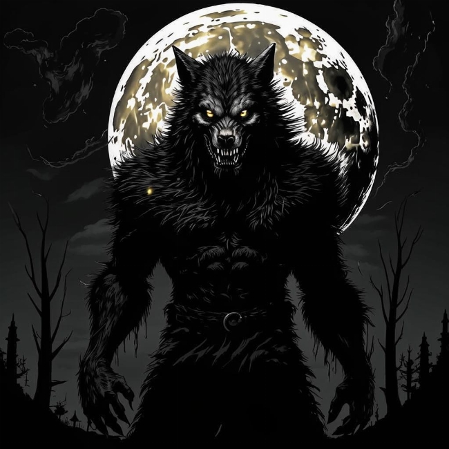 Оборотень под полной луной