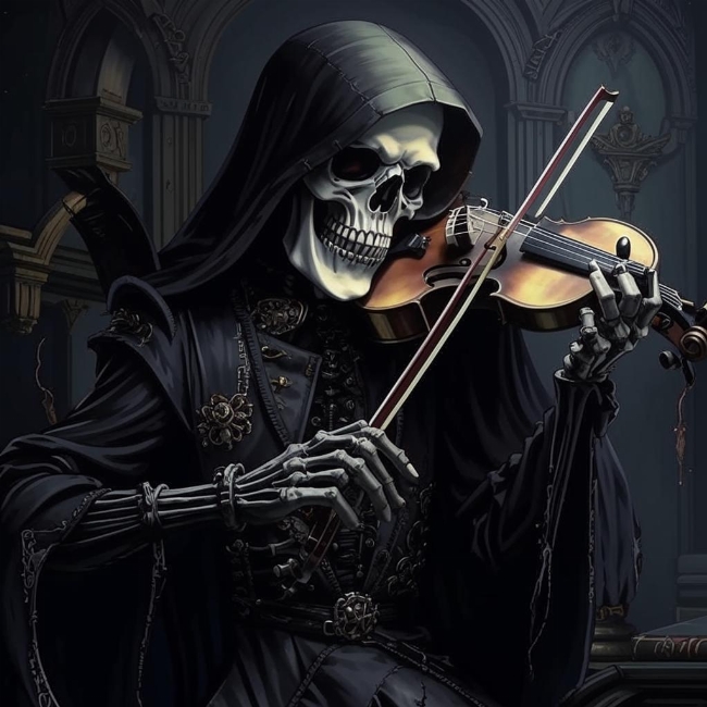 Смерть играет на скрипке