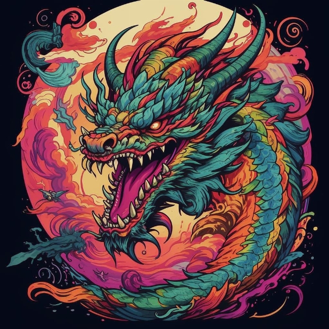 Мистический дракон