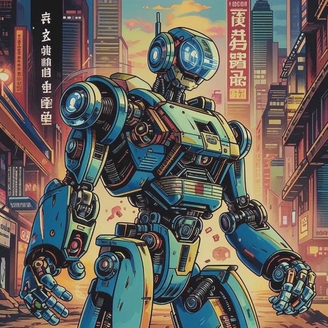 Высокотехнологичный робот