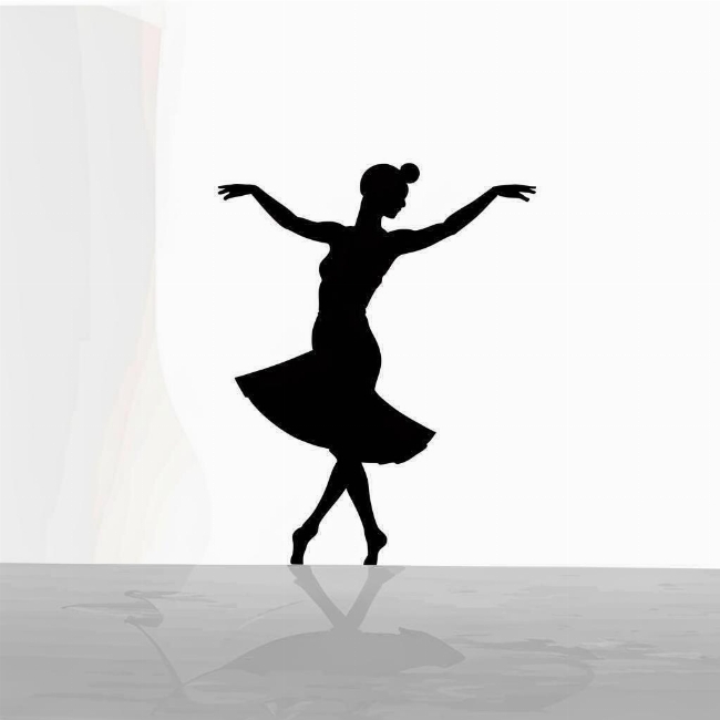Силуэт танцора