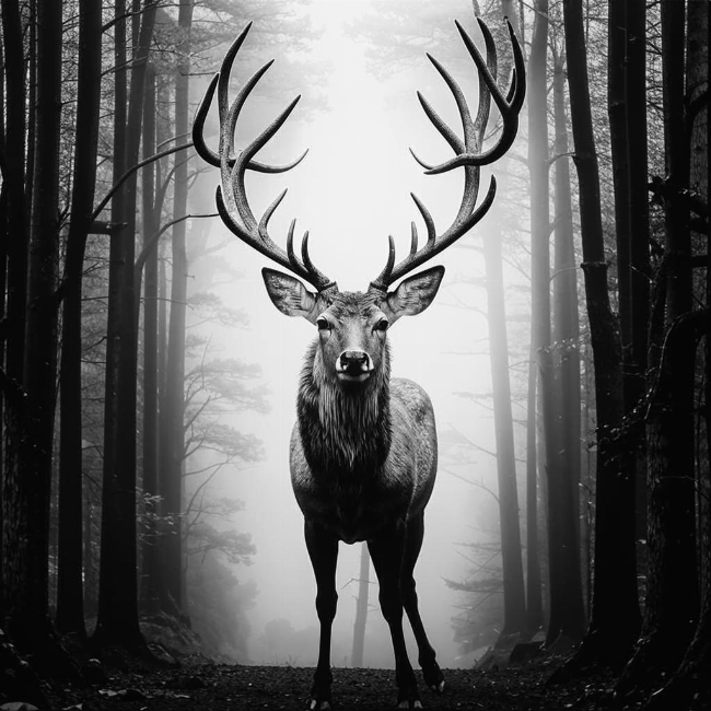 Величественный олень