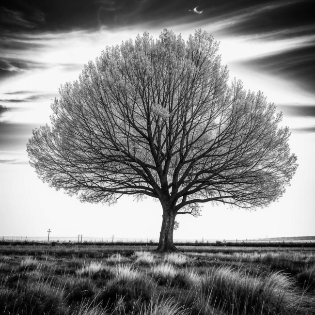 Одинокое дерево
