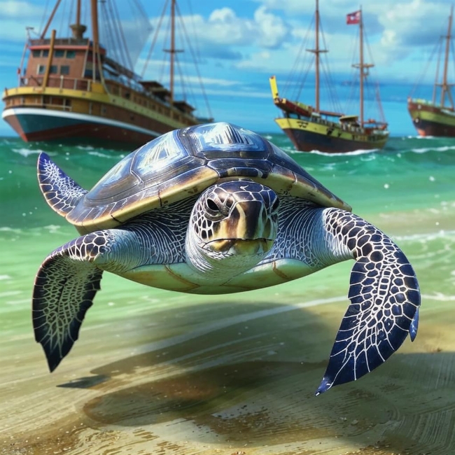 Морская черепаха