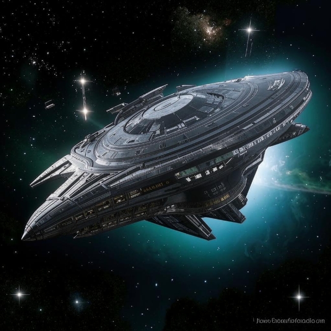 Космический корабль пришельцев