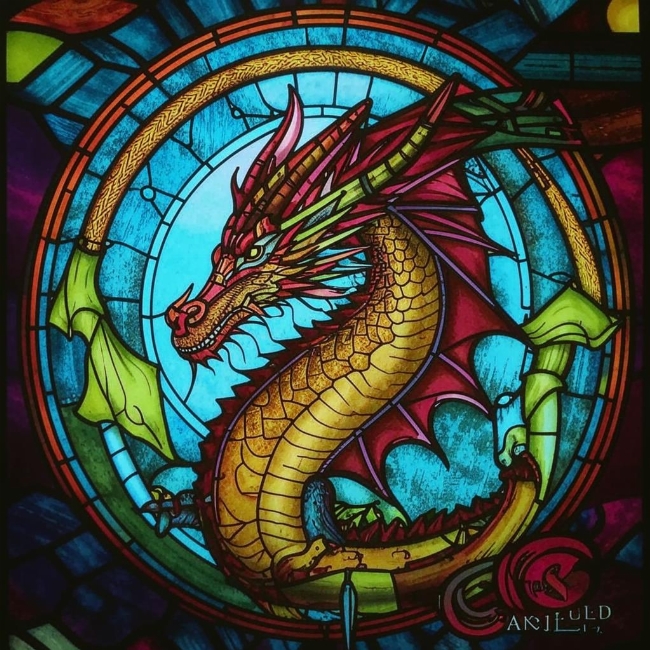 Загадочный дракон