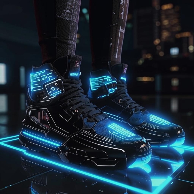 Светящиеся кроссовки