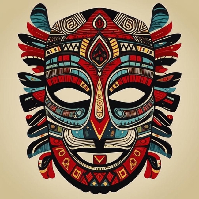 Племенная маска