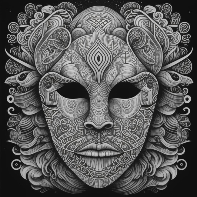 Загадочная маска