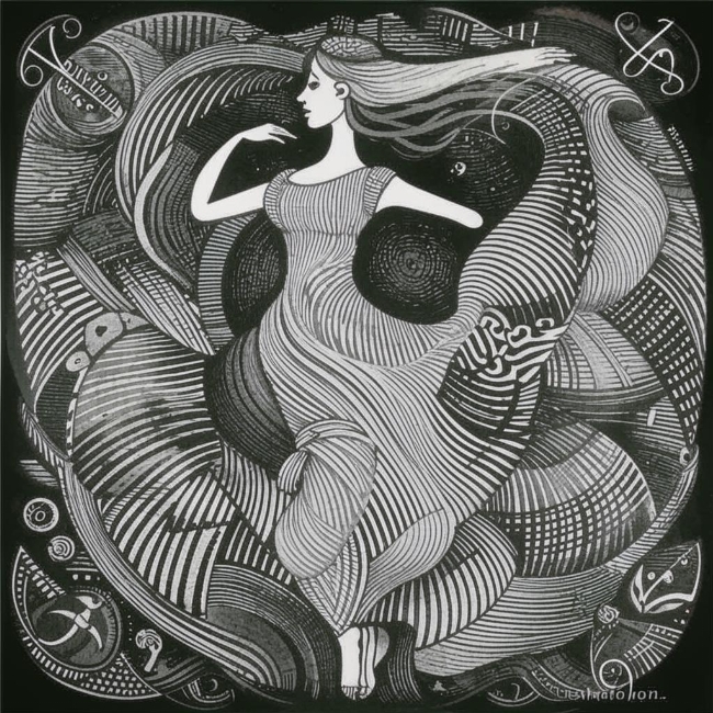 Грациозная танцовщица