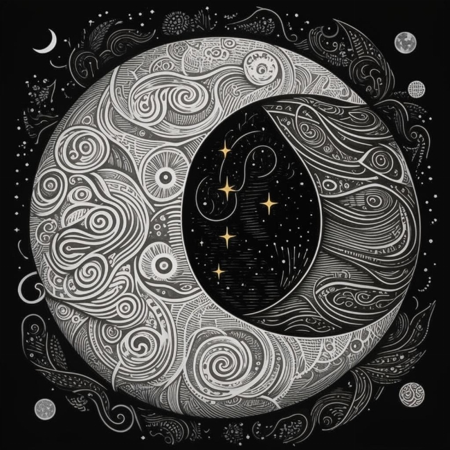 Небесная луна