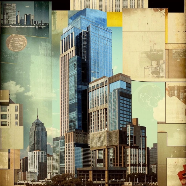 Современный небоскрёб