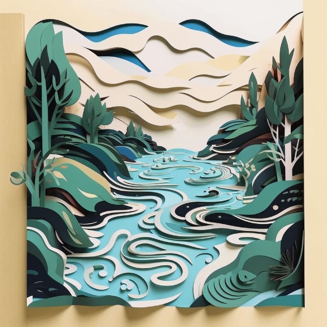 Текущая река