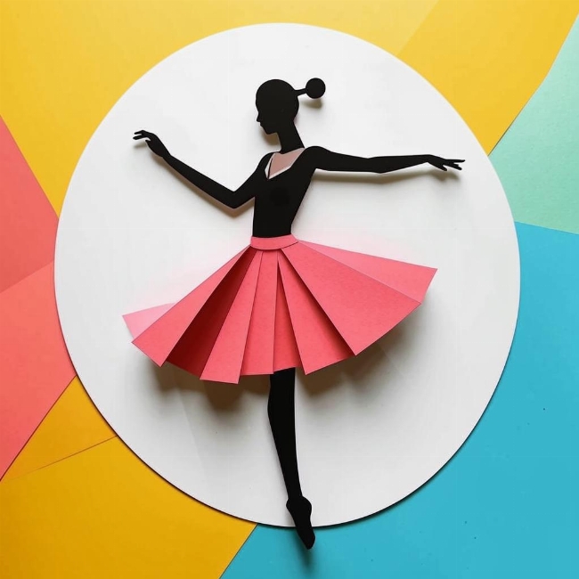 Танцующая балерина