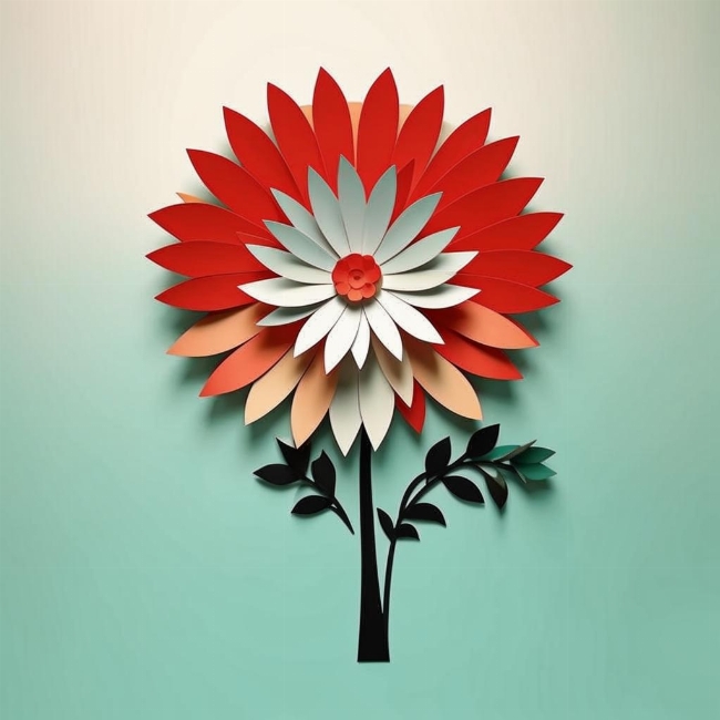 Цветущий цветок