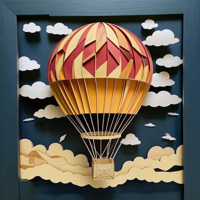 Летающий воздушный шар