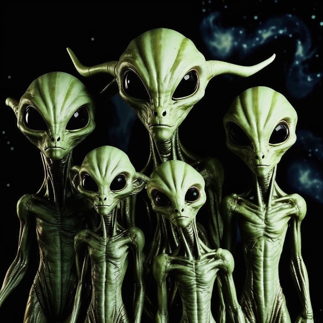 Семья пришельцев