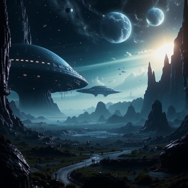 Инопланетный пейзаж