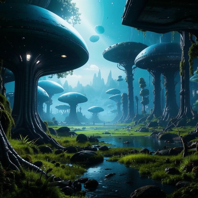 Лес пришельцев