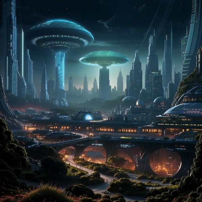 Город пришельцев