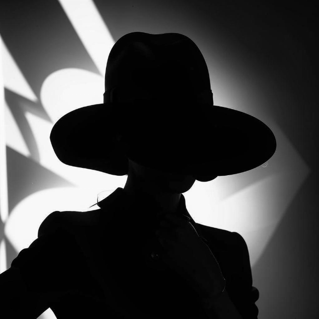 Силуэт в шляпе