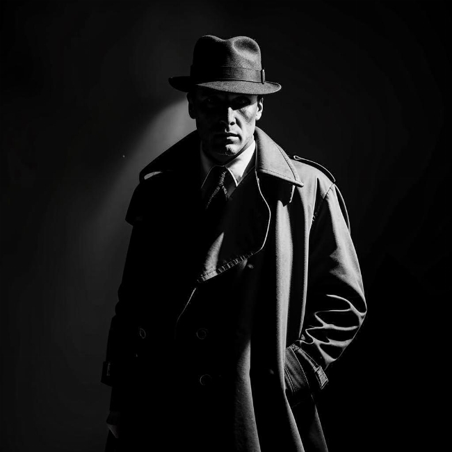 Детектив в плаще