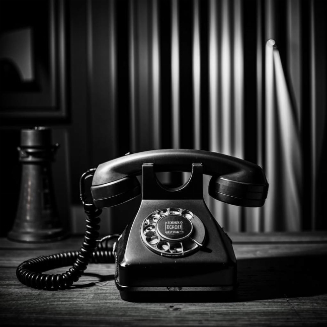 Винтажный телефон