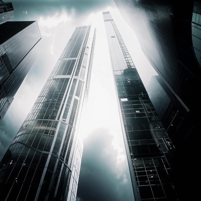 Современный небоскреб