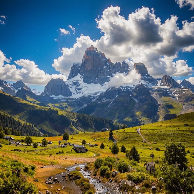 Величественная гора