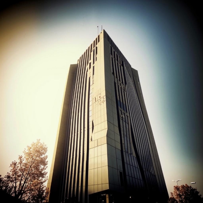 Современное здание