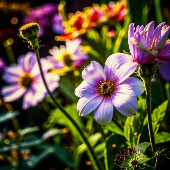 Садовые цветы