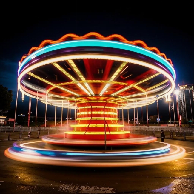 Вращающаяся карусель