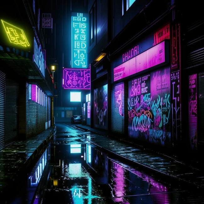 Стена с граффити